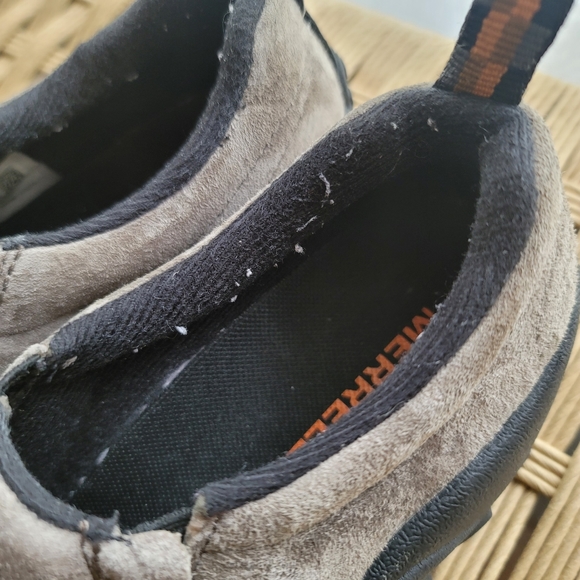 Merrell Women's Waterproof Jungle Moc Suede Shoes Size 6 in Gray - Picture 12 of 16